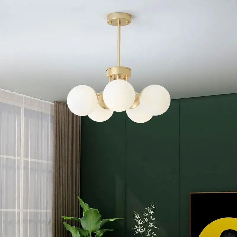 lustre led nordique 	 pour éclairage intérieur suspendu - vue 2 sur 10