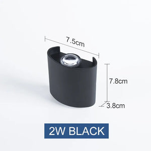 Waterproof outdoor LED wall light IP65