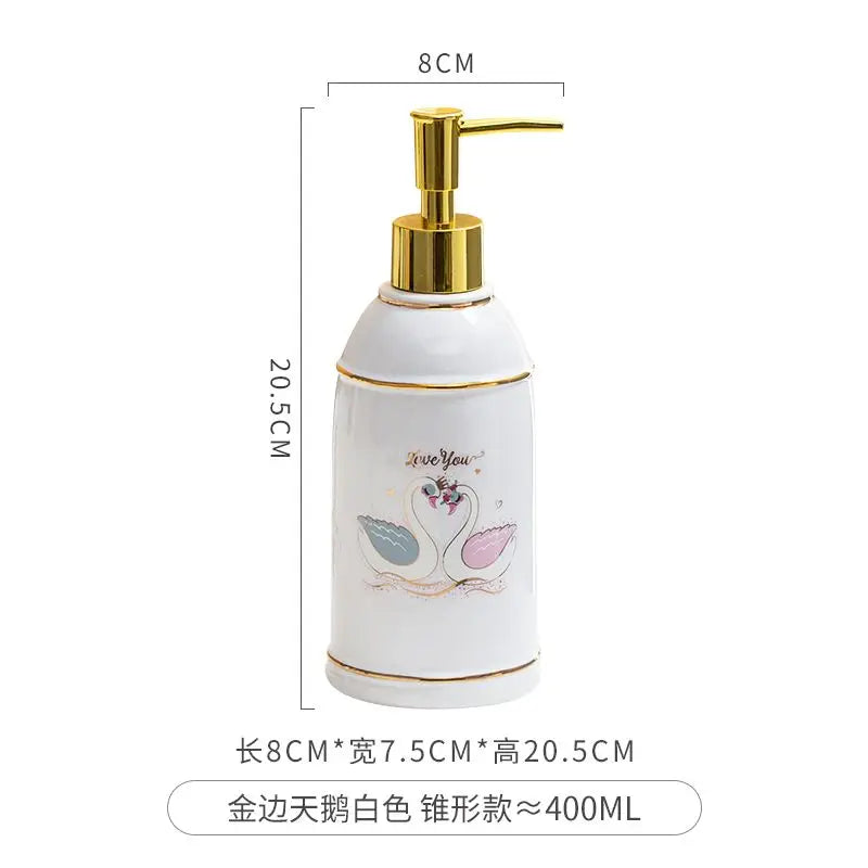 distributeur de savon céramique pour gel douche et désinfectant - vue 29 sur 30