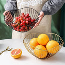 corbeille en métal pour fruits pain légumes et collations