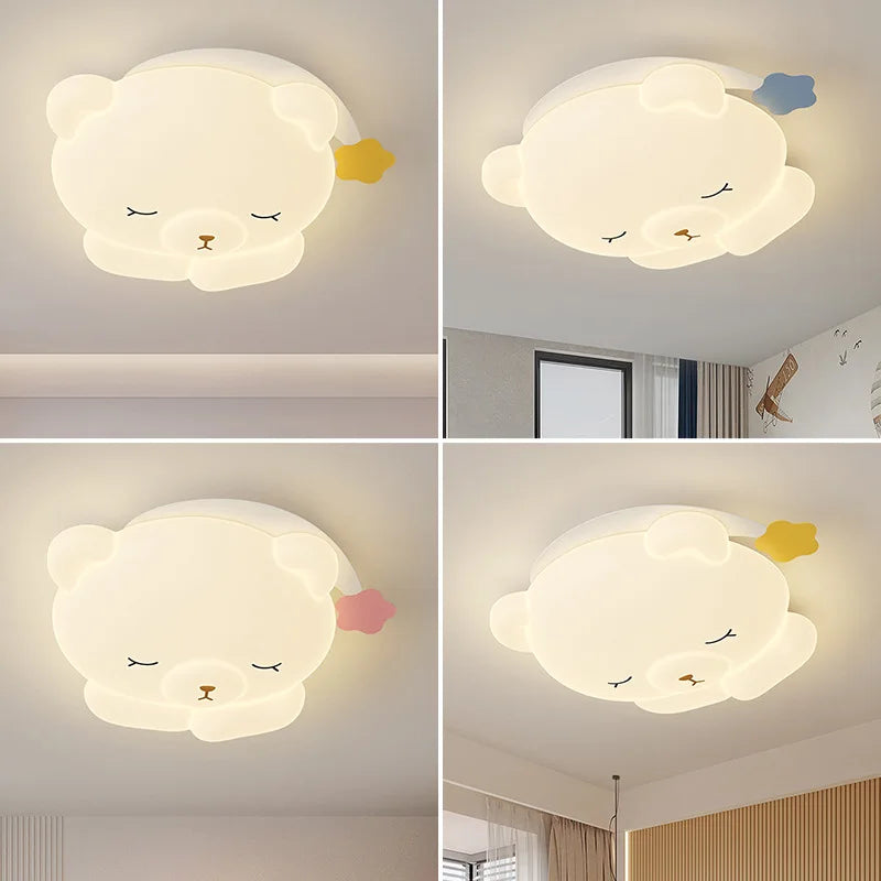 plafonnier adorable bonnet de nuit pour chambre d'enfant décorative - vue 6 sur 13