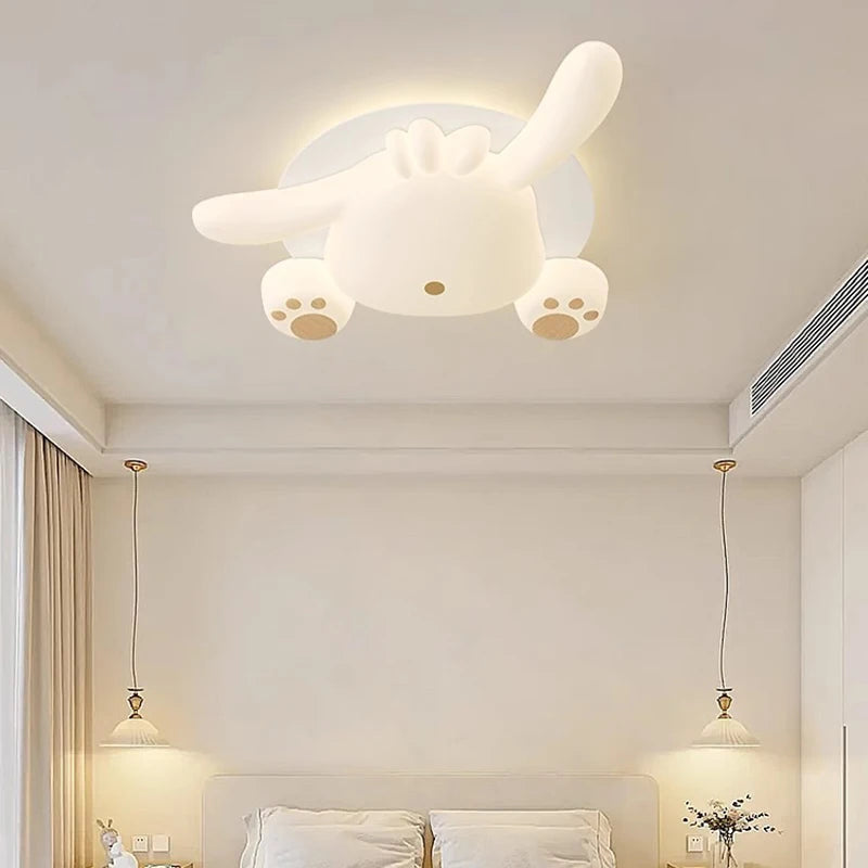 lustre moderne animal pour enfant en forme d'ours avec griffe - vue 4 sur 8