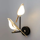 lustre led 	 art oiseau loft originalité décoration