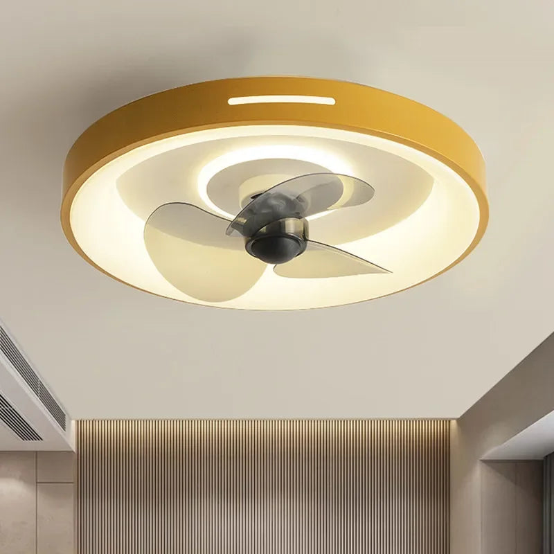 plafonnier intelligent avec ventilateur et télécommande pour enfants - vue 5 sur 9