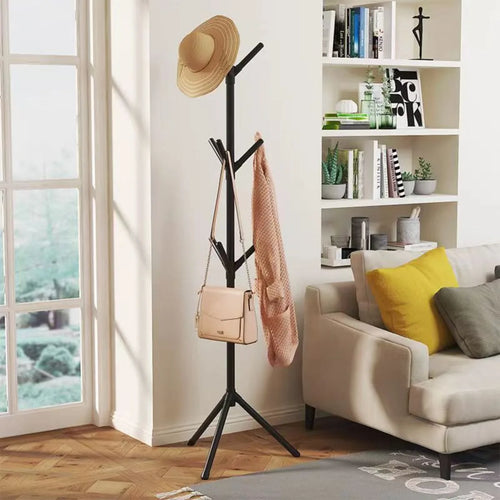 porte-vêtements et chapeaux support vertical en forme de branche d'arbre - vue 3 sur 8