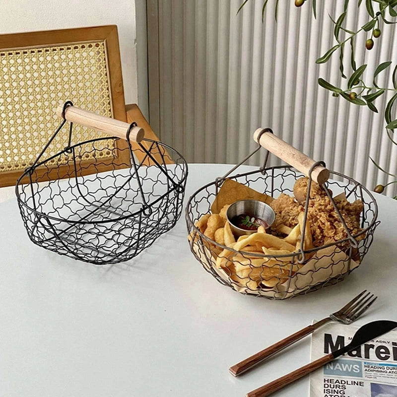 panier créatif de rangement pour œufs et fruits - vue 7 sur 10