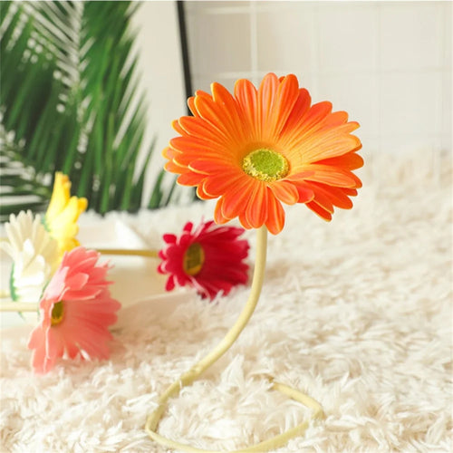 fleur artificielle marguerite decoration pour mariage et interieur - vue 5 sur 16