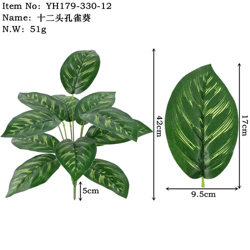 plantes artificielles palmier tropical pour décoration intérieure et extérieure - vue 15 sur 18