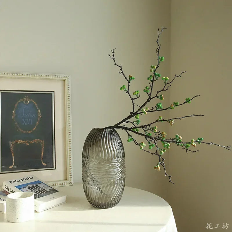 plantes artificielles de houx pour décoration florale et table - vue 5 sur 9