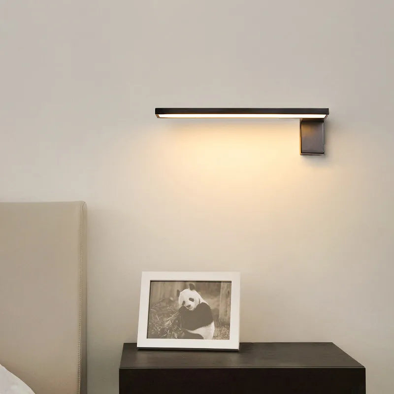 Nordic style minimalist LED wall light for decorative interiors - vue 3 sur 14
