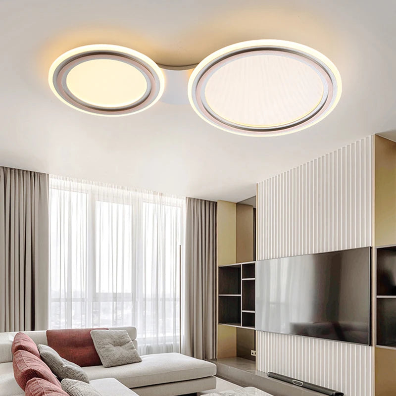 plafonnier moderne en métal pour intérieur créatif et élégant - vue 4 sur 7