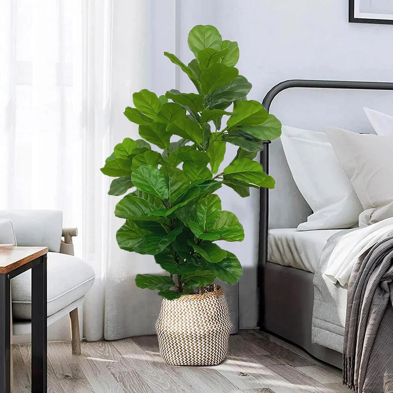 arbre tropical artificiel ficus pour décoration intérieure et extérieure - vue 3 sur 8