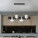 Modern nordic minimalist creative wrought iron chandelier