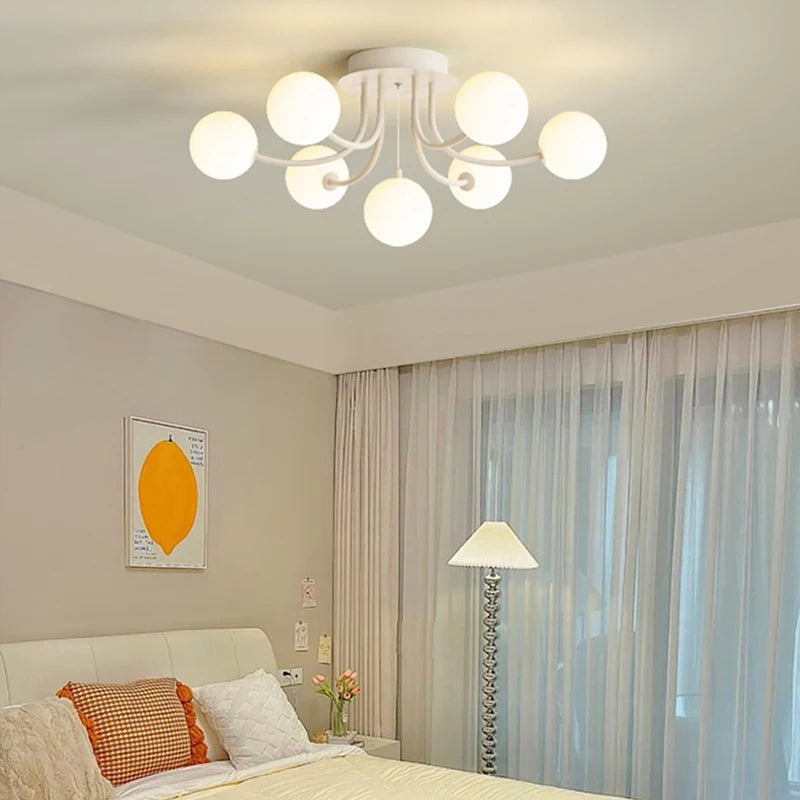 plafonnier led moderne romantique pour décoration intérieure - vue 6 sur 13