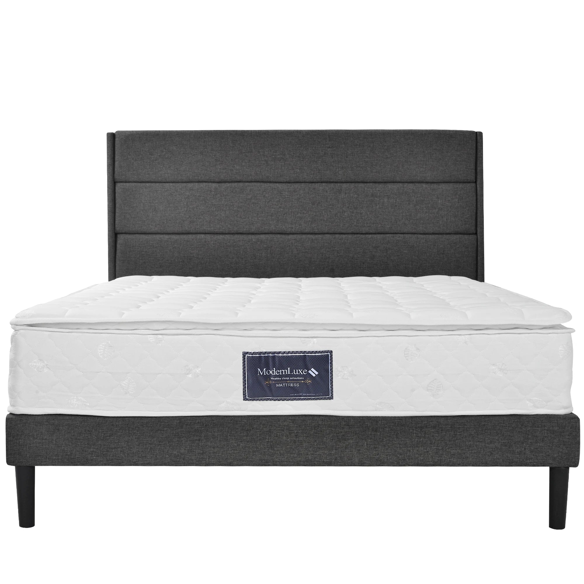 Spring core mattress, 7 zones cold foam mattress, pocket Spring Bay, 160x200cm, 100% Oeko-Tex tested microfas - vue 3 sur 6