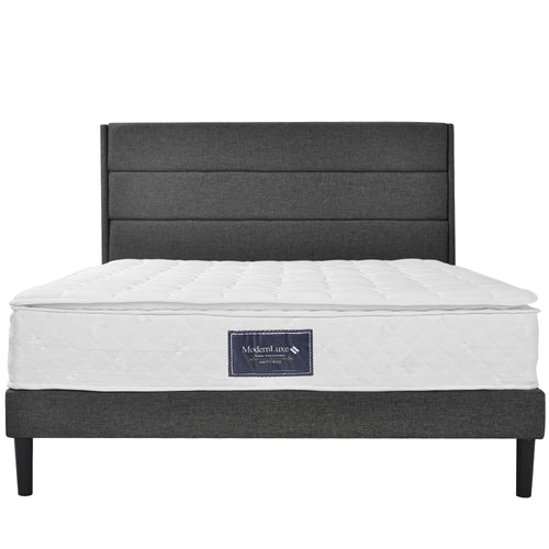 Spring core mattress, 7 zones cold foam mattress, pocket Spring Bay, 160x200cm, 100% Oeko-Tex tested microfas - vue 4 sur 6