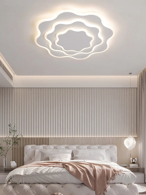Plafonnier Fer acrylique lumières moderne LED salle à manger chambre Hall Bar lampes éclairage intérieur décor à la maison - vue 6 sur 10