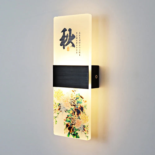 applique murale japonaise en acrylique pour décoration moderne - vue 14 sur 14
