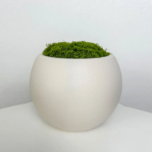pot décoratif nordique en plastique et céramique pour intérieur