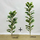 Realistic artificial ficus for indoor and outdoor decoration