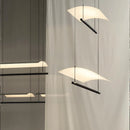 Modern minimalist designer chandelier for interior and decor