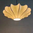West Elm Cirrus minimalist Nordic silk pendant light for living room, dining room, or bedroom, Japanese style
