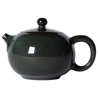 Theiere artisanale celadon craquele 300ml style longquan luxe