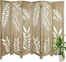 Carved Room Dividers,6 Panel Room Divider With Hand Carved Vintage Style Room Dividers And Folding Privacy Screens