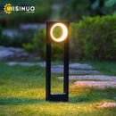 Paysage extérieur moderne LED chemin lumière 12W IP65 pilier en aluminium lumières résistant à l'eau pour jardin allée Patio allée Decora
