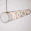 lustre design en acrylique pour éclairage décoratif intérieur