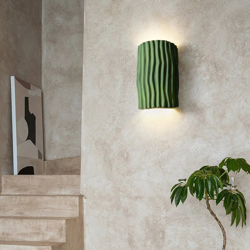 applique murale en résine pour décoration artistique avec