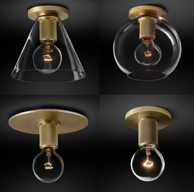 Minimalist nordic copper chandelier luxury design for modern interiors - vue 4 sur 12