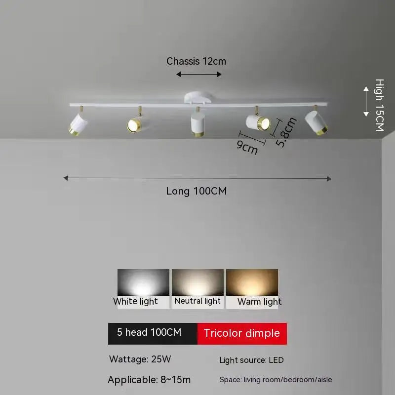 plafonnier à spots Led - vue 22 sur 23