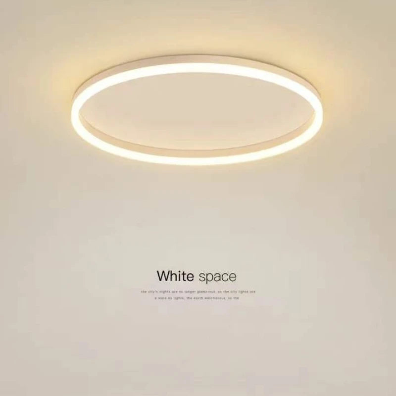 Plafonnier circulaire Alec nordique pour salon salle à manger chambre Lampara Techo Plafonnier Led Lampa Sufitowa - vue 2 sur 13