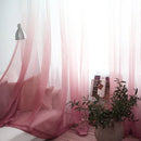 Voilage tulle dégradé moderne léger pour salon chambre