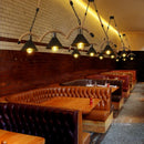 Retro hemp rope pendant light for vintage interiors