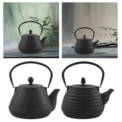 Bouilloire en fonte style japonais 1l avec infuseur