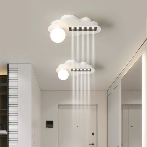 Plafonnier LED avec projecteurs