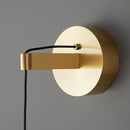applique murale led de luxe en cuivre hauteur réglable ambiance chaude