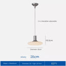 Minimalist glass chandelier for creative and modern decor