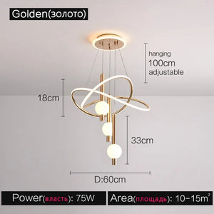 Pendant lamps Modern lamp Simple Ceiling light Creative personality Restaurant lamp Designer Nordic lamp Ceiling light