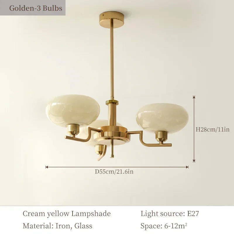 Vintage loft chandelier for kitchen and living room decor sugar