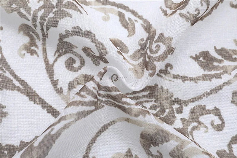 Voilage moderne imprimé floral style européen salon chambre