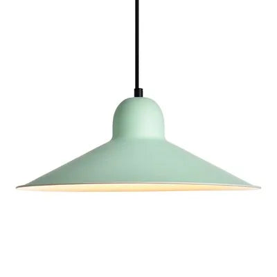 Modern Nordic UFO style chandelier with decorative multicolour lamps - vue 11 sur 11
