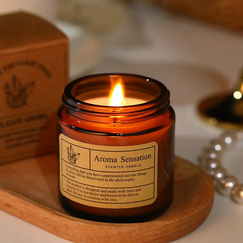 bougie parfumée en cire de soja pour mariage et fête - vue 3 sur 17