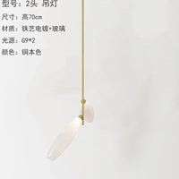 lustre moderne en verre design forme de raisin suspendu