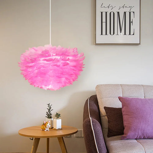 lustre moderne romantique led créative nordique suspendus éclairage