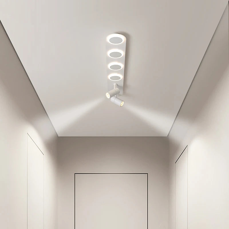 plafonnier Led avec projecteurs nordique