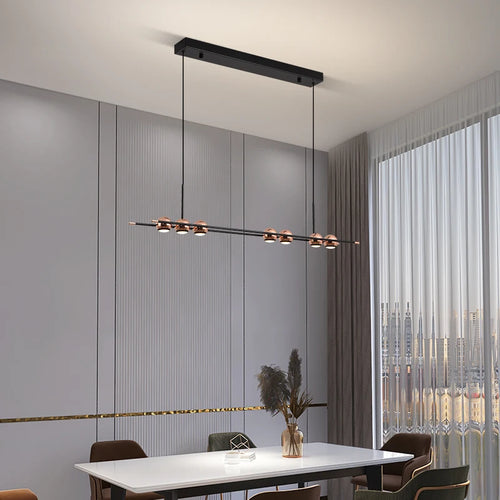 Modern minimalist chandelier for personalised interior decor - vue 2 sur 13