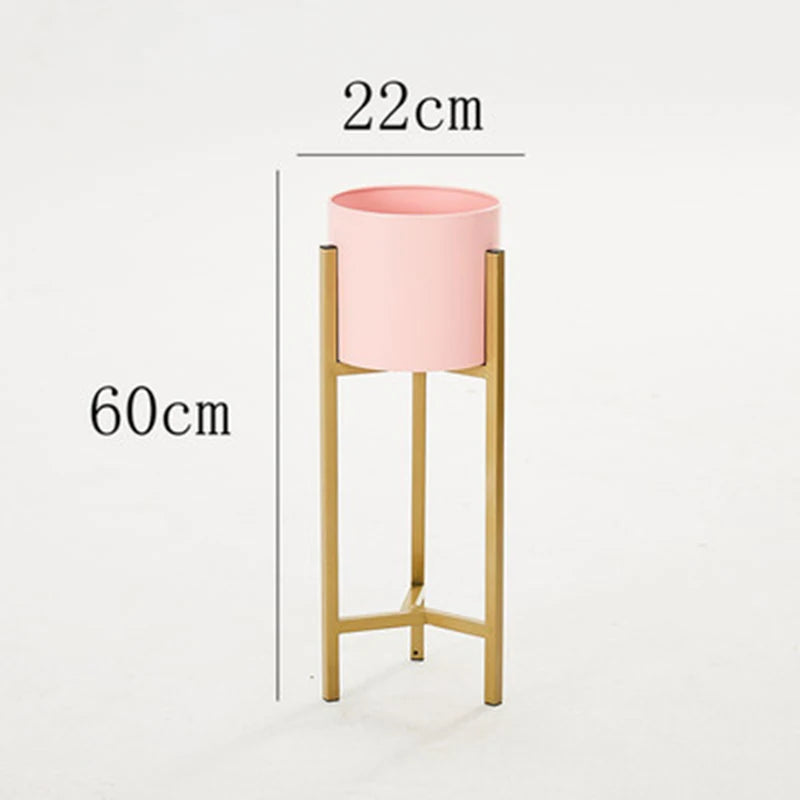 supports de plantes nordiques en fer pour extérieur - vue 3 sur 12